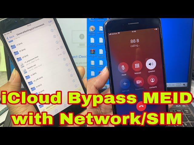 Window version | Untethered iCloud Bypass Meid With Sim/Signal Network iPhone 5S/6/6S/7+/8/8+/X