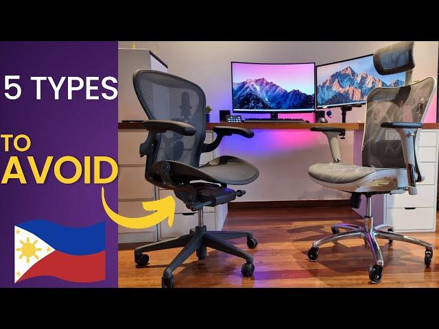 SAVE MONEY and avoid at all costs these Chair Types!