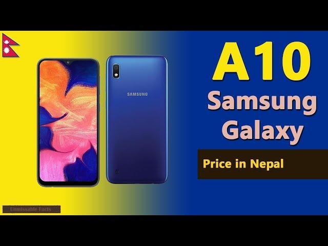 Samsung Galaxy A10 price in Nepal | Samsung A10 specifications, price in Nepal