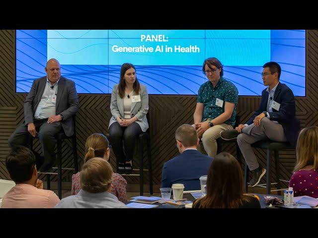 #AIMI23 | Session 2: Generative AI in Health