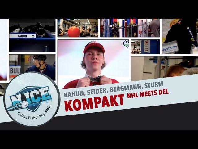 N.ICE – Kompakt mit Kahun, Seider, Bergmann, Sturm – NHL meets DEL