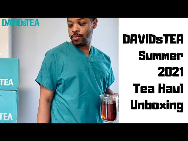 DAVIDsTEA Summer 2021 Tea Haul Unboxing - Teas, Matcha, Cooking with Tea, Deals, Free Promo Items