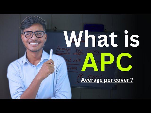 What is APC ? Average per cover