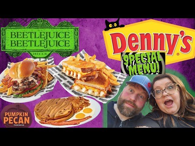 Denny's Beetlejuice Special Menu- Limited Time Only!!!