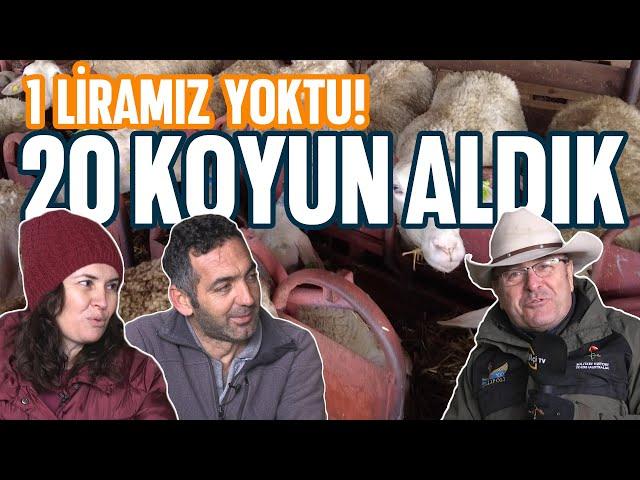 "1 Liramız Yoktu, 20 Koyun Aldık" (Lacaune Çiftliği)  - Küçükbaş Dünyası