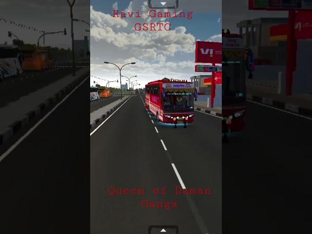 GSRTC new Gurjar Nagari bus livery modified bus livery Ravi game in GSRTC #shots #bustravel #bussid