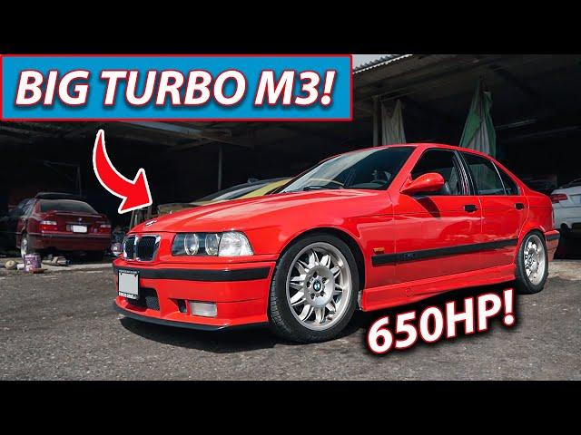 650HP BIG TURBO BMW E36 M3 in Jamaica! | Bowla's Garage Story