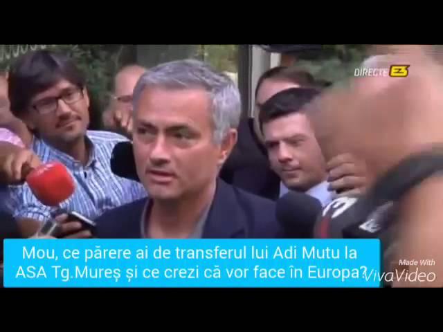 Mourinho: Mutu are datorie la mine 300 de lire.