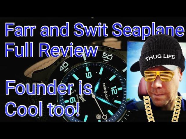 Farr and Swit Seaplane Midnight Landing Watch Review (My Opinion)