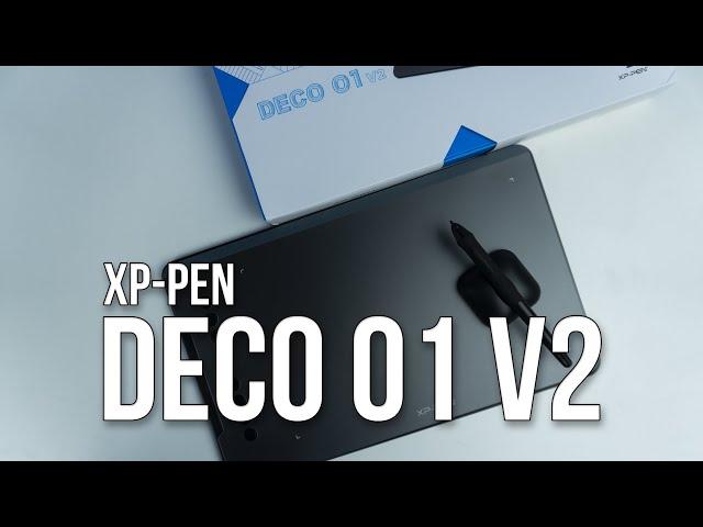 Xp Pen Deco 01 V2 Unboxing and Review