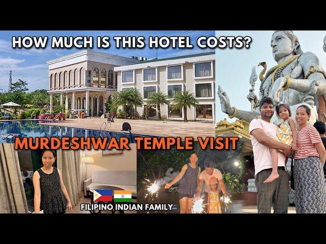 HOW MUCH THIS HOTEL COSTS IN INDIA? MURDESHWAR TEMPLE ︎Filipino Indian Family