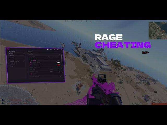 Rage cheating in Rust ft. fluent.gg