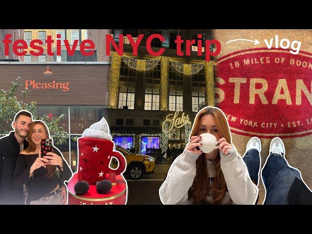 spending a festive day in NYC  | bookmas day 4