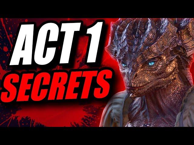 ALL Act 1 Secrets You May Have Missed in Baldur's Gate 3