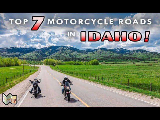 BEST Motorcycle Roads in IDAHO | Top 7 Rides!