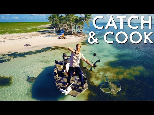 Bowfishing Stingray Catch & Cook in Florida with Greg Ovens