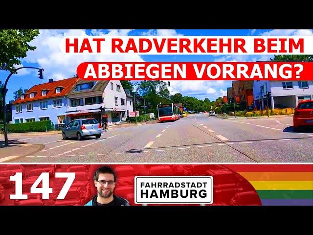 Radfahren in Hamburg (Teil 147) | Fahrrad Dashcam Hamburg