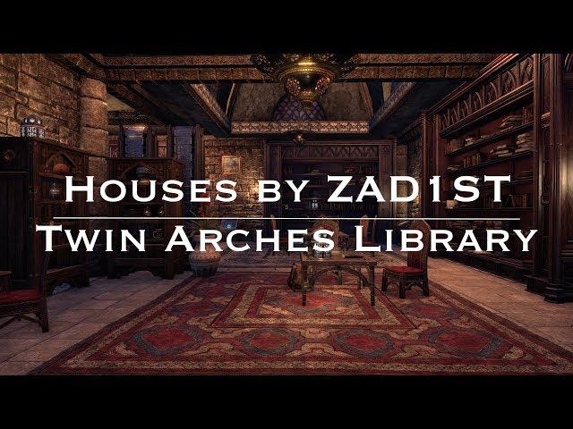 Twin Arches Library - ESO - Houses by ZAD1ST