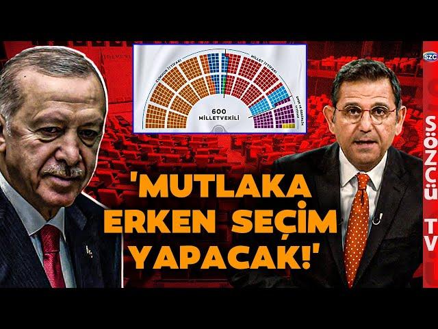 Fatih Portakal Erken Seçim İçin Tarih Verdi! Erdoğan'ın Anayasa Çıkmazını Tabloda Anlattı