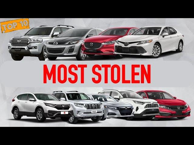 Which Cars Are Stolen the Most - TOP 10