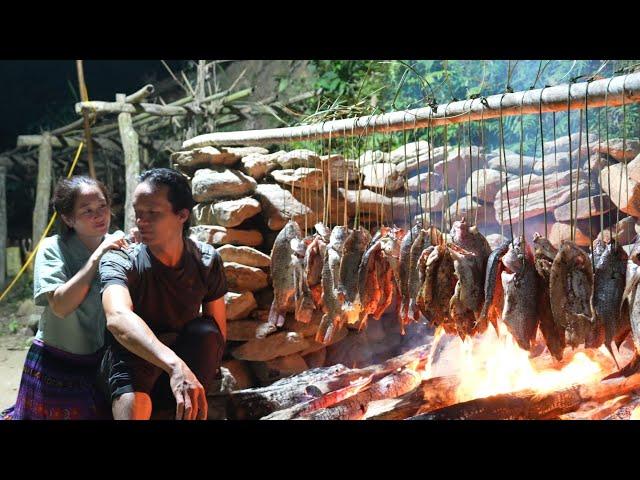 How to make Traditional Vietnamese Smoked Fish on Fire  , Vang Hoa