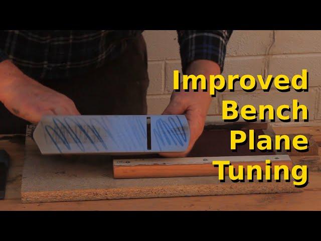 Improved wood plane setup & tuning