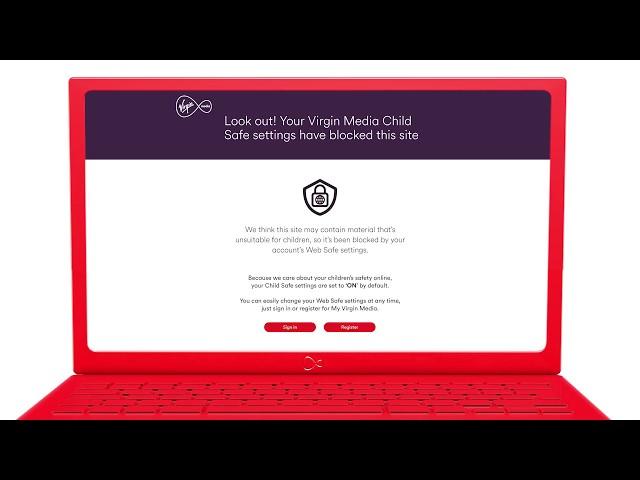 Changing Virgin Media Web Safe Settings on Desktop/Laptop