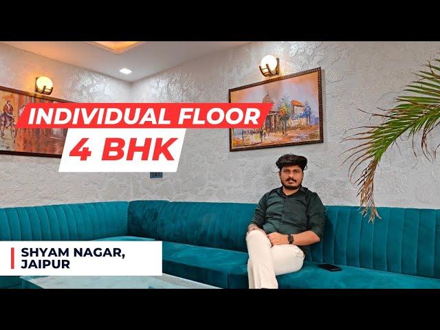 Individual Floor 4 Bhk For Sale In Shyam Nagar, Jaipur