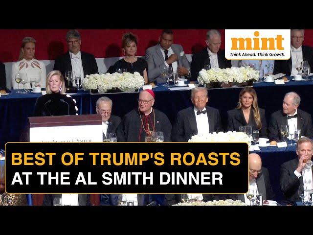 Trump Roasts EVERYONE At Al Smith Dinner, Leaves Room In Splits | Best 10 Minutes | US Election 2024