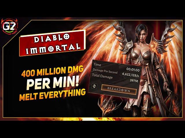 400 Million Dmg Per Minute | Insane DPS Build | Diablo Immortal