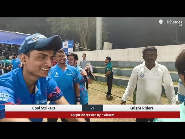 Live Cricket Match | Cool Strikers vs Knight Riders | 19-Nov-24 10:00 PM 12 | Sterlite Premier Leagu