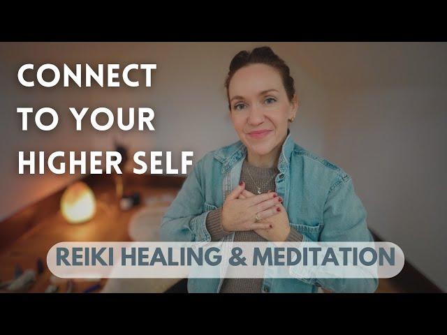 Higher Self Connection: Guided Reiki Meditation.  #reiki #higherselfhealing