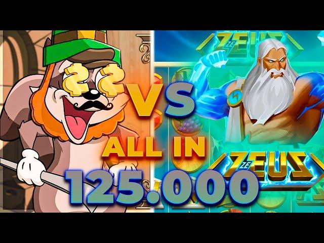 ЖЕСТКАЯ БИТВА LE BANDIT VS ZE ZEUS! ALL IN 125.000! ЗАНОСЫ НЕДЕЛИ ОНЛАЙН