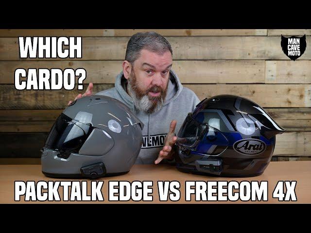 Cardo Packtalk Edge vs Freecom 4x - Which is the one for you?