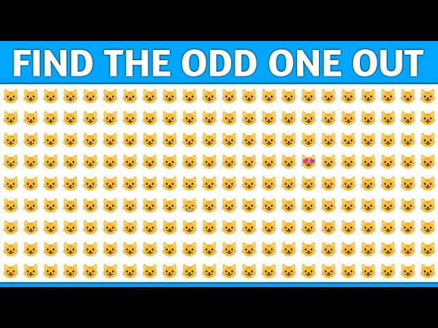 Find the ODD Emoji Out - Hard Edition!  | Ultimate Emoji Challenge | Part 49