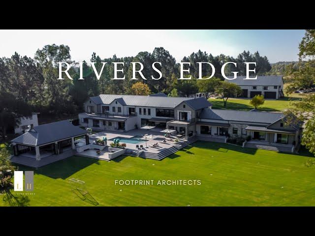 Inside a Modern Farmhouse Mansion With Views of The Vaal River | Luxury House Tour