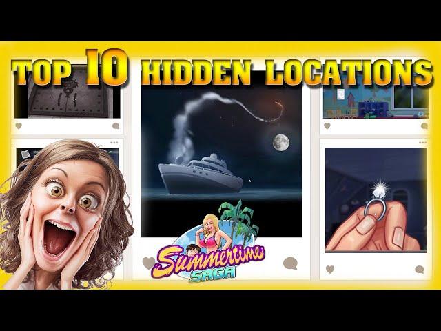 Top 10 Hidden Locations in Summertime Saga