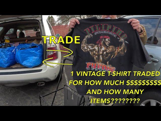 Vintage Clothes Traded $150 Credits. WhatNot Seller Live at the Fleamarket.Vintage Clothes Profits