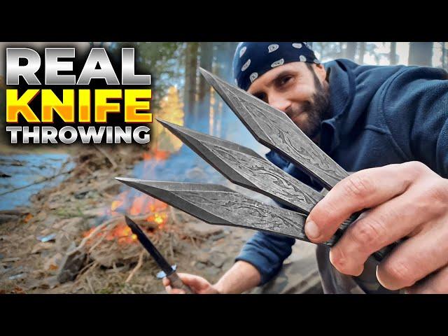 REAL Knife Throwing