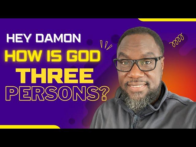 I’m struggling with the word “persons” when referring to God, help!