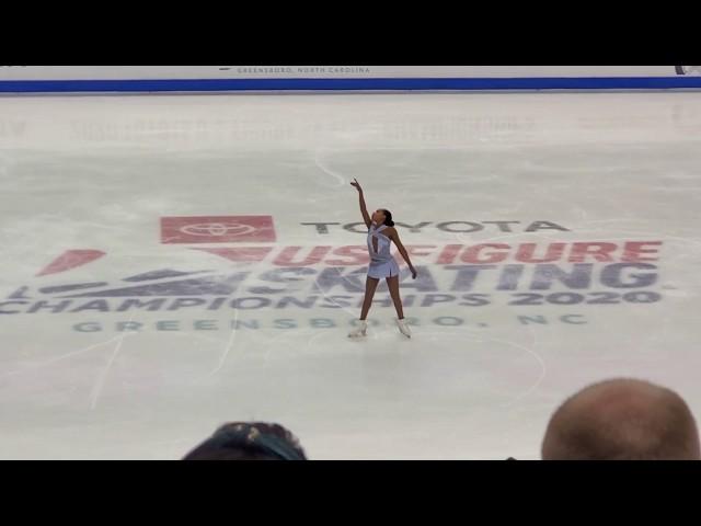 Starr Andrews - Short Program - 2020 U.S. Figure Skating National Championships