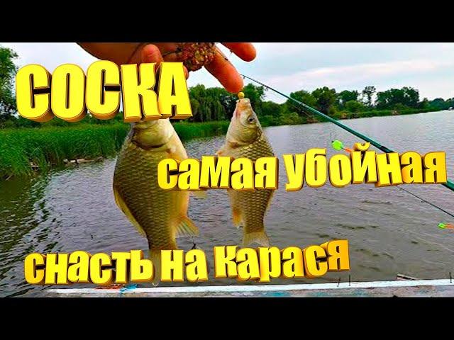 Самая убойная снасть на карася СОСКА. Сделай и будешь с рыбой всегда!