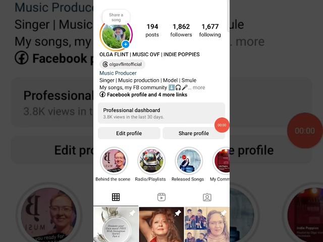Promote your music with Instagram stories | Olga Flint