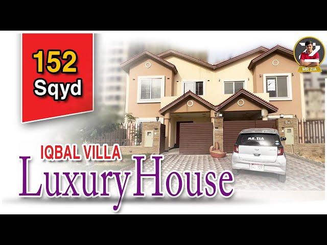 152 Square Yard Luxury Villa  | Iqbal Plot ️| Bahria Town karachi  | MrZia