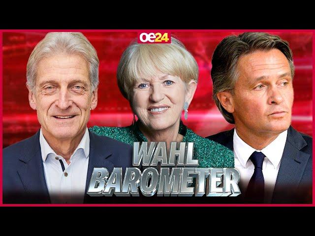 Das große oe24.TV-Wahlbarometer