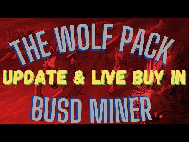 THE WOLF PACK BUSD MINER IS THE BEST CROPS FARMER FORK / VERY EARLY GET IN NOW