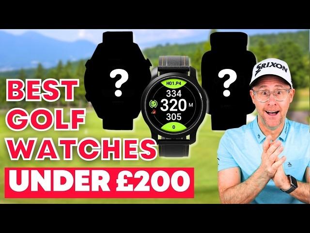 The Top 5 Golf GPS Watches UNDER £200 In 2024!