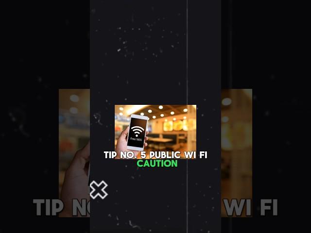 Quick Tip Series No.5 - Public WiFi Caution  #quicktips #awareness #tricks #edit #ai #shortsfeed
