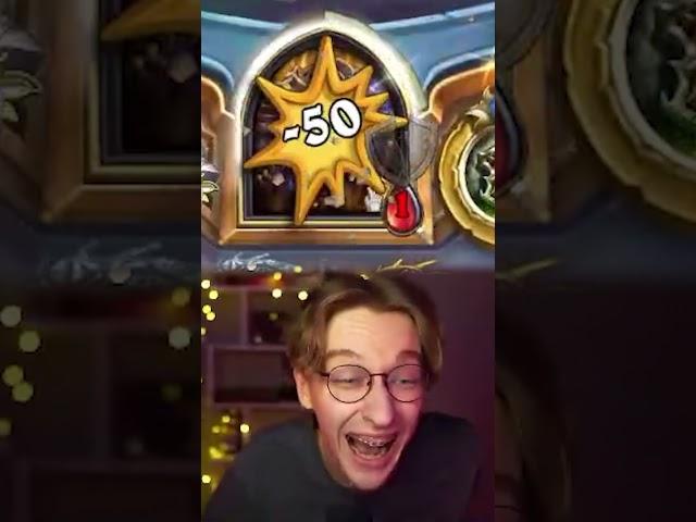 ️ 54 ХП ЗА ХОД? НЕ ПРОБЛЕМА! | Hearthstone - #shorts