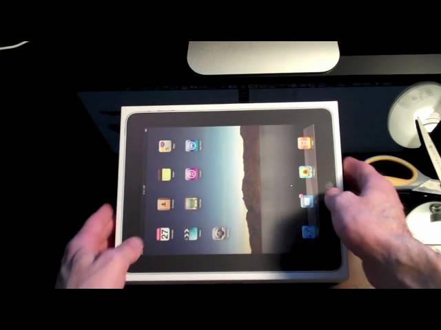 Apple iPad Unboxing